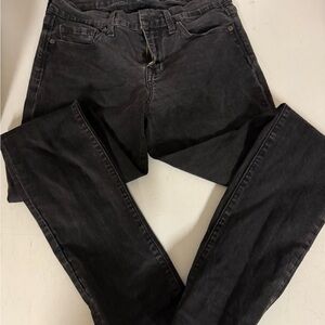 Lucky Brand Women's Black Straight Leg Jeans